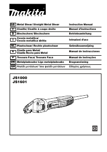 Bruksanvisning Makita JS1000 Plåtsax
