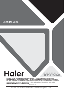 Rokasgrāmata Haier HAIFB54IRCS Plīts virsma