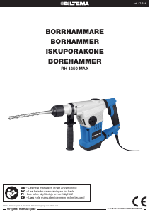 Brugsanvisning Biltema RH 1250 MAX Borehammer