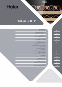 Priručnik Haier HUC44GDEH1 Ormarić za vino