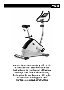 Manuale BH Fitness H6935 Onyx Cyclette