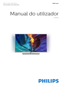 Manual Philips 32PFK6500 Televisor LED