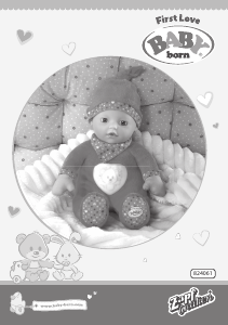 Kullanım kılavuzu Baby Born First Love Oyuncak bebek