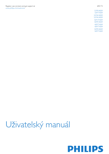 Manuál Philips 32PFT4009 LED televize