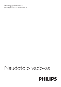 Vadovas Philips 37PFL6777H LED televizorius