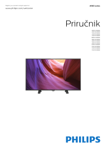 Priručnik Philips 43PUK4900 LED televizor