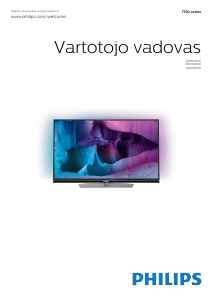 Vadovas Philips 43PUS7150 LED televizorius