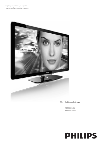 Kullanım kılavuzu Philips 46PFL8505H LED televizyon