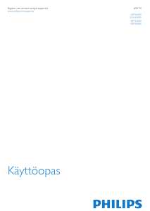 Käyttöohje Philips 50PFK4009 LED-televisio