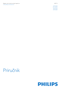 Priručnik Philips 50PFK4009 LED televizor