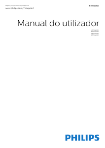 Manual Philips 50PUS6703 Televisor LED