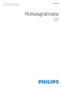 Rokasgrāmata Philips 50PUS6703 Gaismas diožu televizors