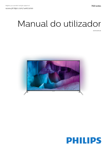 Manual Philips 65PUK7120 Televisor LED