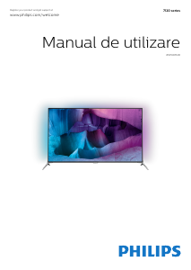 Manual Philips 65PUK7120 Televizor LED