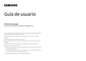 Manual de uso Samsung S49DG934SU Monitor de LED