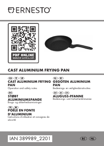 Bruksanvisning Ernesto IAN 389989 Gryta
