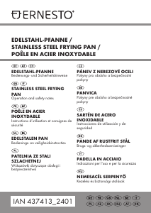 Használati útmutató Ernesto IAN 437413 Serpenyő