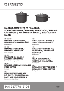 Bruksanvisning Ernesto IAN 367776 Gryta