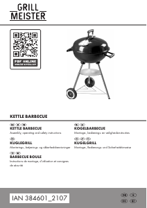 Bruksanvisning Grill Meister IAN 384601 Utegrill