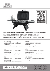 Bedienungsanleitung Grill Meister IAN 445613 Barbecue