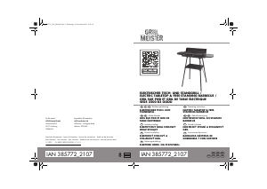 Bruksanvisning Grill Meister IAN 385772 Utegrill