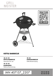 Bedienungsanleitung Grill Meister IAN 407157 Barbecue