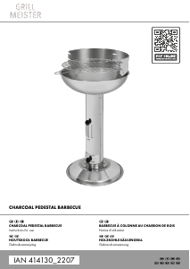 Bedienungsanleitung Grill Meister IAN 414130 Barbecue