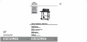 Bedienungsanleitung Grill Meister IAN 385762 Barbecue