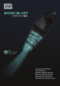 Bruksanvisning Jap Appliances Bionic Blast Tornado S3 Handdammsugare