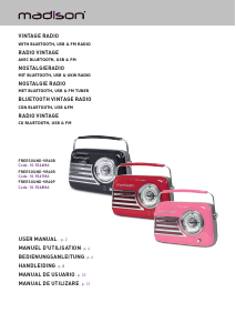 Bedienungsanleitung Madison FREESOUND-VR40P Radio