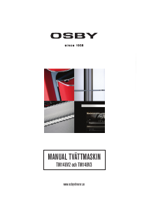 Bruksanvisning OSBY TM148V3 Tvättmaskin
