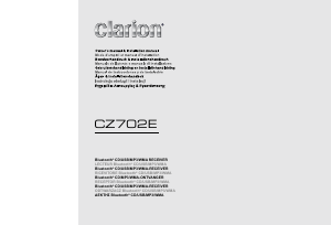 Mode d’emploi Clarion CZ702E Autoradio