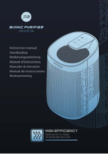 Bruksanvisning Jap Appliances Enivio D6 Luftrenare