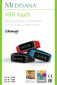 Bedienungsanleitung Medisana ViFit touch Schrittzähler