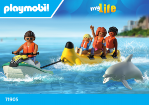Manual de uso Playmobil set 71905 My Life Paseo en bote banana