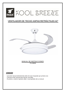 Manuale Thulos TH-KB59 Ventilatore da soffitto