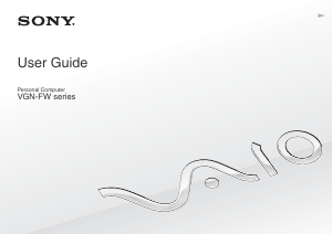 Manual Sony Vaio VGN-FW54S Laptop