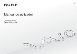 Manual Sony Vaio VGN-NW26JG Computador portátil