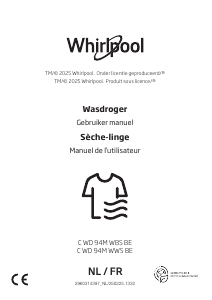 Mode d’emploi Whirlpool C WD 94M WWS BE Sèche-linge