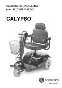 Mode d’emploi Handicare Calypso Scooter de mobilité