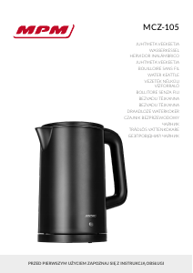 Manuale MPM MCZ-105 Bollitore