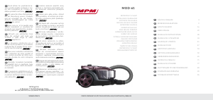 Vadovas MPM MOD-61 Dulkių siurblys