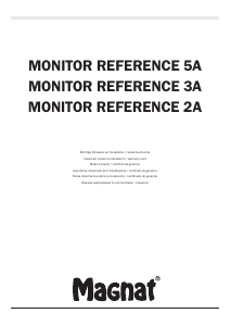 Manuale Magnat Monitor Reference 5A Altoparlante