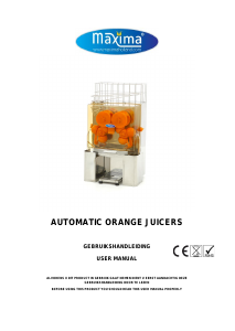 Bruksanvisning Maxima MAJ 45 Juicepress