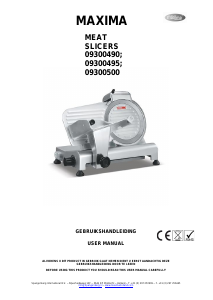 Handleiding Maxima 09300490 Snijmachine