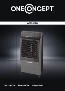 Bedienungsanleitung OneConcept 10029735 Ventilator