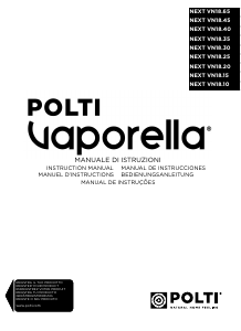 Manuale Polti Next VN18.20 Vaporella Ferro da stiro