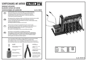 Bedienungsanleitung Faller set 140318 H0 Schiffschaukel mit Antrieb