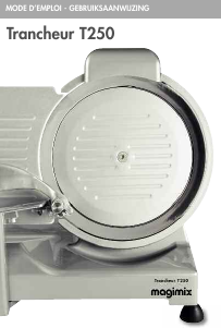 Bedienungsanleitung Magimix T250 Allesschneider