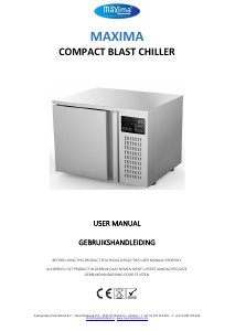 Handleiding Maxima 09400923 Blast chiller